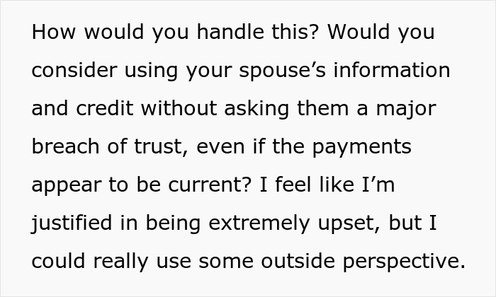 Wife Separates Finances Because Of Husband&rsquo;s Spending, Finds He&rsquo;s Been Using Her Information Anyway