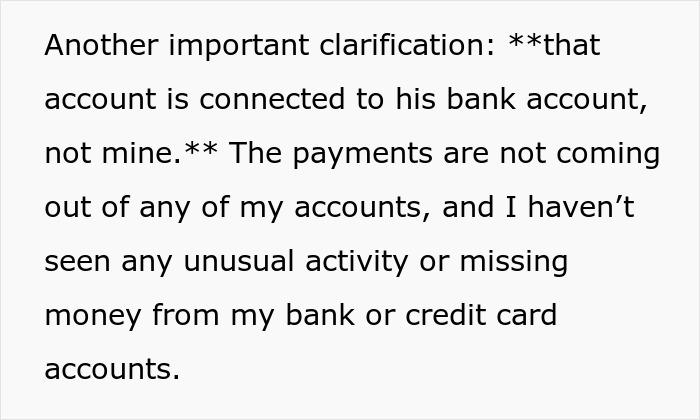 Wife Separates Finances Because Of Husband&rsquo;s Spending, Finds He&rsquo;s Been Using Her Information Anyway