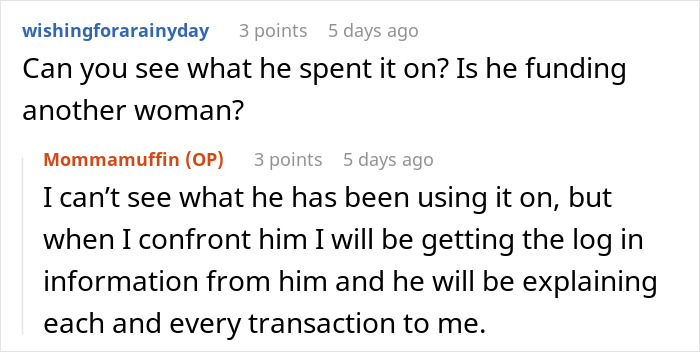 Wife Separates Finances Because Of Husband&rsquo;s Spending, Finds He&rsquo;s Been Using Her Information Anyway