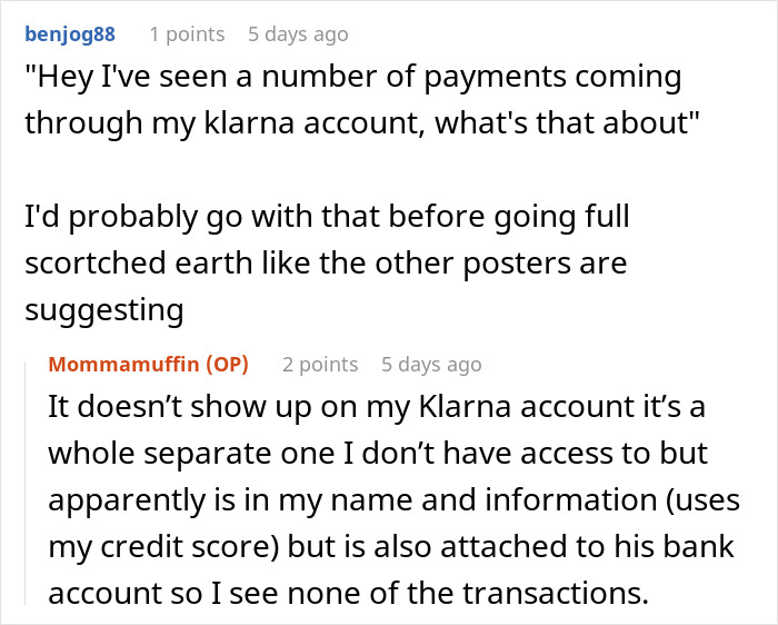 Wife Separates Finances Because Of Husband&rsquo;s Spending, Finds He&rsquo;s Been Using Her Information Anyway