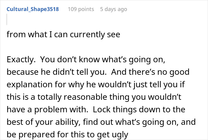 Wife Separates Finances Because Of Husband&rsquo;s Spending, Finds He&rsquo;s Been Using Her Information Anyway