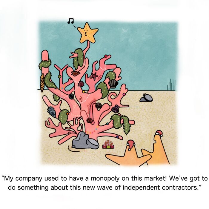 Artist Made 50 One-Panel Comics Bringing Animals To Life In Hilariously Relatable Situations (New Pics)