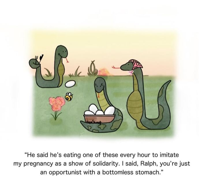 Artist Made 50 One-Panel Comics Bringing Animals To Life In Hilariously Relatable Situations (New Pics)