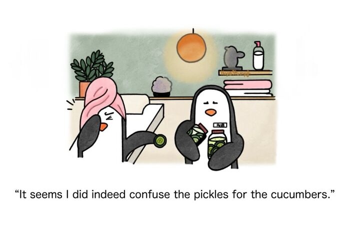 Artist Made 50 One-Panel Comics Bringing Animals To Life In Hilariously Relatable Situations (New Pics)