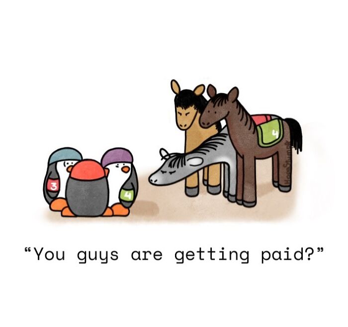 Artist Made 50 One-Panel Comics Bringing Animals To Life In Hilariously Relatable Situations (New Pics)