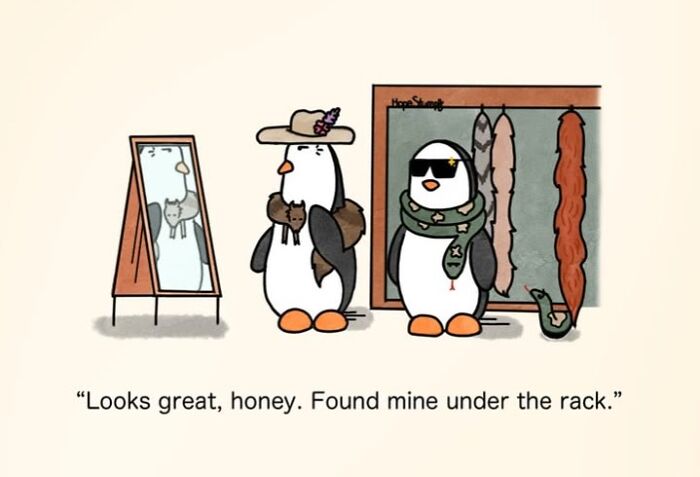 Artist Made 50 One-Panel Comics Bringing Animals To Life In Hilariously Relatable Situations (New Pics)