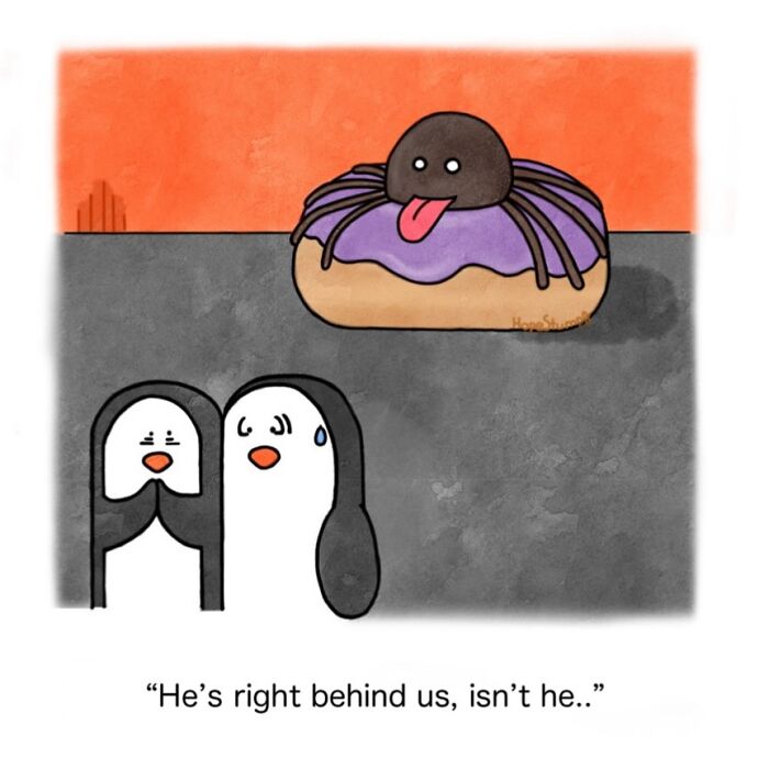 Artist Made 50 One-Panel Comics Bringing Animals To Life In Hilariously Relatable Situations (New Pics)