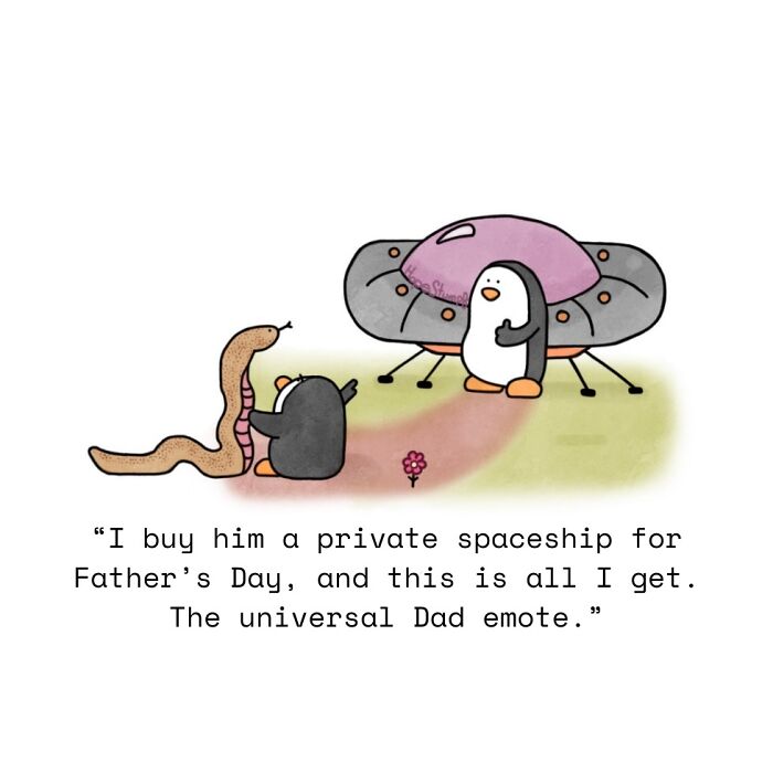 Artist Made 50 One-Panel Comics Bringing Animals To Life In Hilariously Relatable Situations (New Pics)