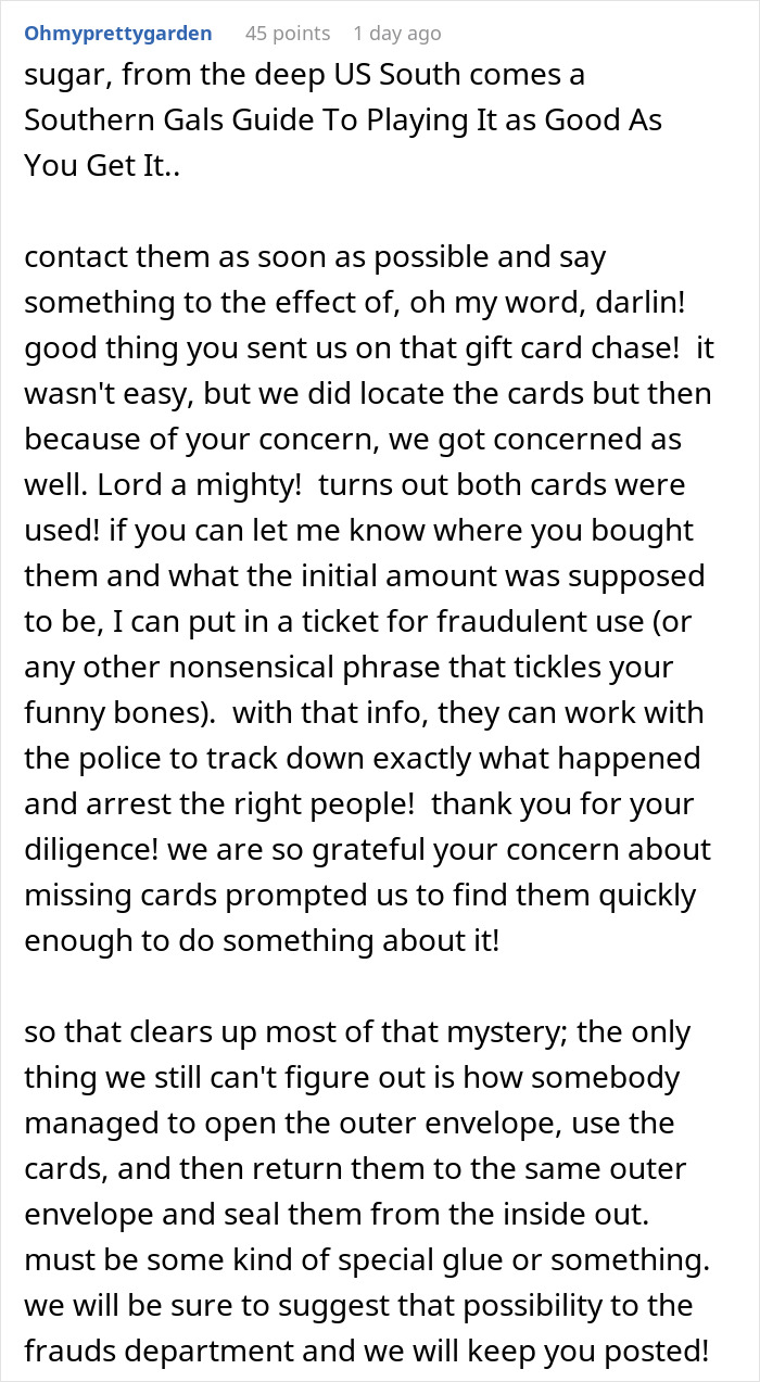 Cousin Causes Wedding Drama Then Sends Used Gift Cards, Bride Regifts It Back To Her Cousin Causes Wedding Drama Then Sends Used Gift Cards, Bride Regifts It Back To Her