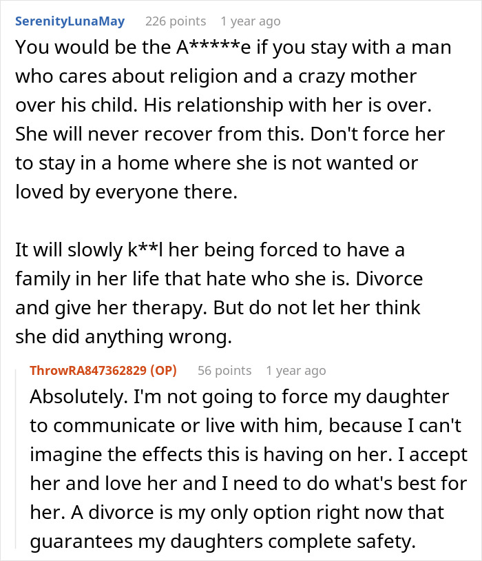 14YO Comes Out As Gay, Initially Supportive Husband Gets Convinced By Toxic MIL To Reject Daughter