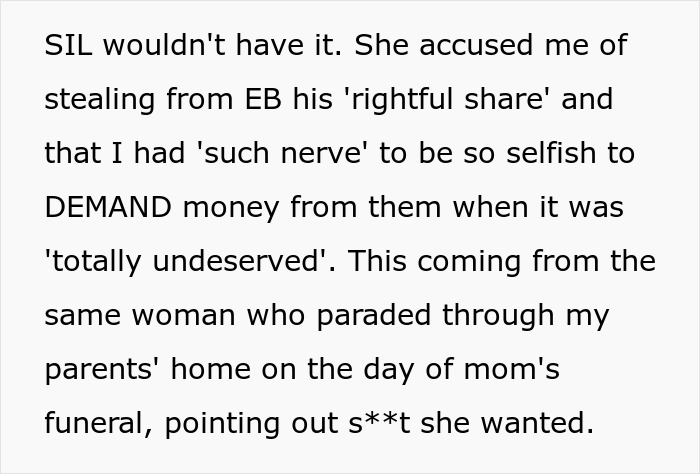 Woman Refuses To Bail Out Bro After He Squanders Their Parents&rsquo; Inheritance, SIL Blames Her For It