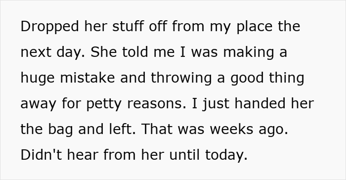 Woman Gets Tattoos Knowing Her Boyfriend Would Leave, Then Acts Shocked When He Actually Does Woman Gets Tattoos Knowing Her Boyfriend Would Leave, Then Acts Shocked When He Actually Does