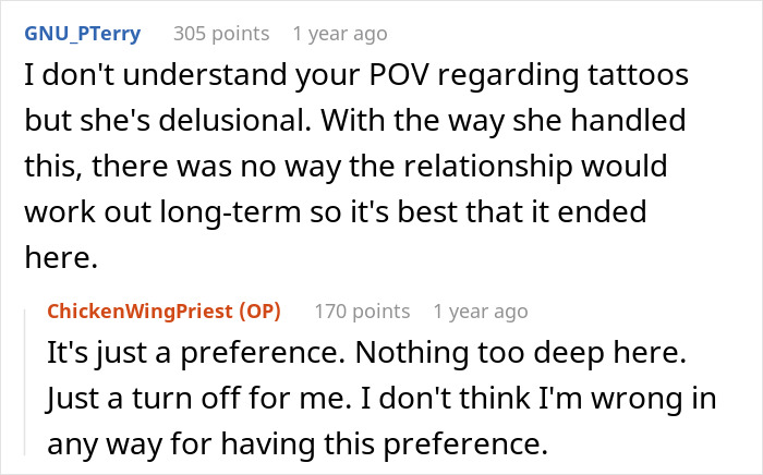 Woman Gets Tattoos Knowing Her Boyfriend Would Leave, Then Acts Shocked When He Actually Does Woman Gets Tattoos Knowing Her Boyfriend Would Leave, Then Acts Shocked When He Actually Does