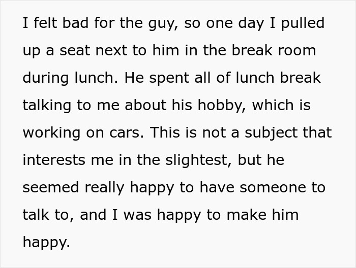 Guy Learns The Hard Way Why People In The Office Ignore One Specific Person