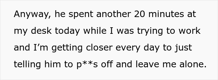 Guy Learns The Hard Way Why People In The Office Ignore One Specific Person