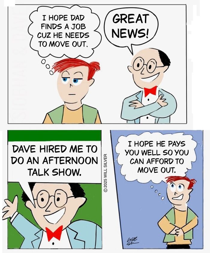 20 Dry And Witty Comics By Will Silver About The Absurdities Of Everyday Life