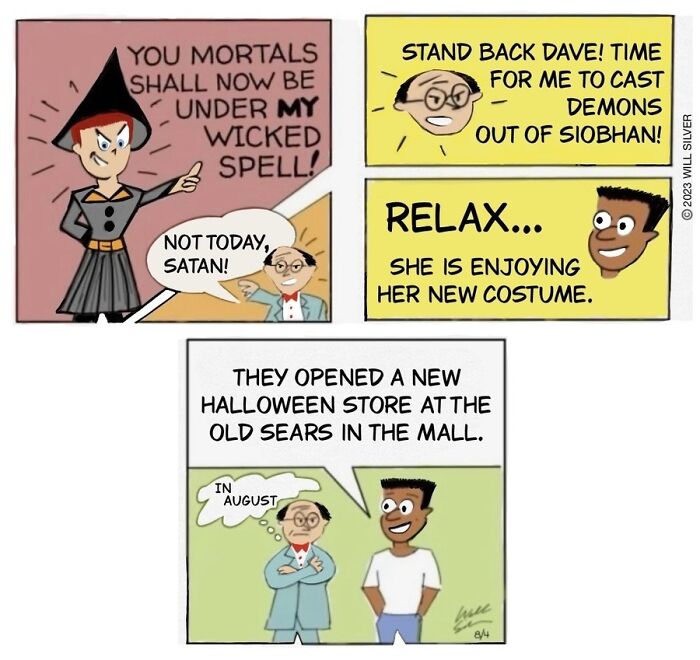 20 Dry And Witty Comics By Will Silver About The Absurdities Of Everyday Life