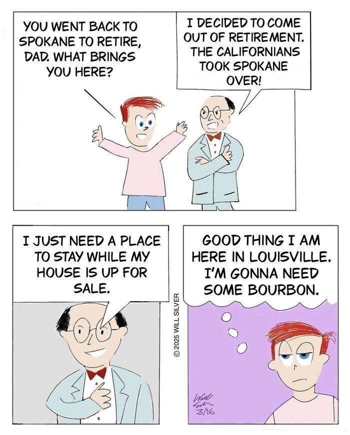 20 Dry And Witty Comics By Will Silver About The Absurdities Of Everyday Life