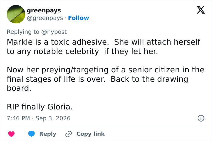 Meghan Markle’s Gloria Steinem Tribute Prompts Eerie Theories After Fans Notice “Creepy” Details
