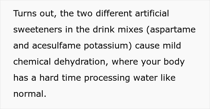 Man Drinks Sugar-Free Punch Daily, Realizes It Makes Him Stop Using The Toilet For Over 12 Hours