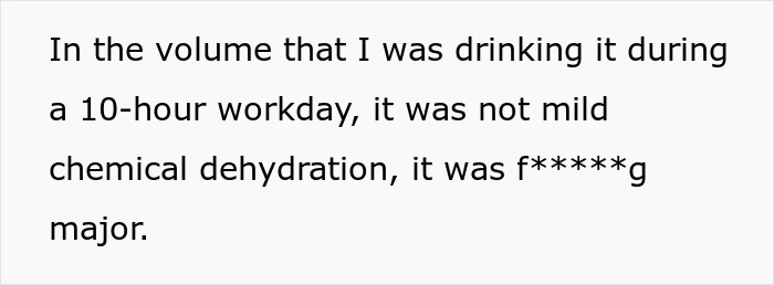 Man Drinks Sugar-Free Punch Daily, Realizes It Makes Him Stop Using The Toilet For Over 12 Hours