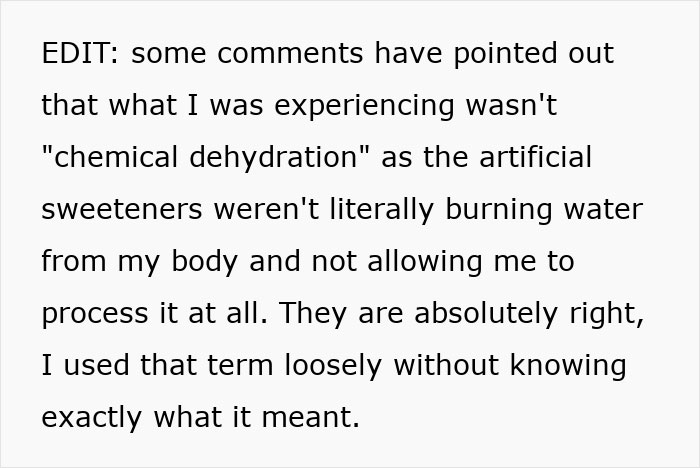 Man Drinks Sugar-Free Punch Daily, Realizes It Makes Him Stop Using The Toilet For Over 12 Hours