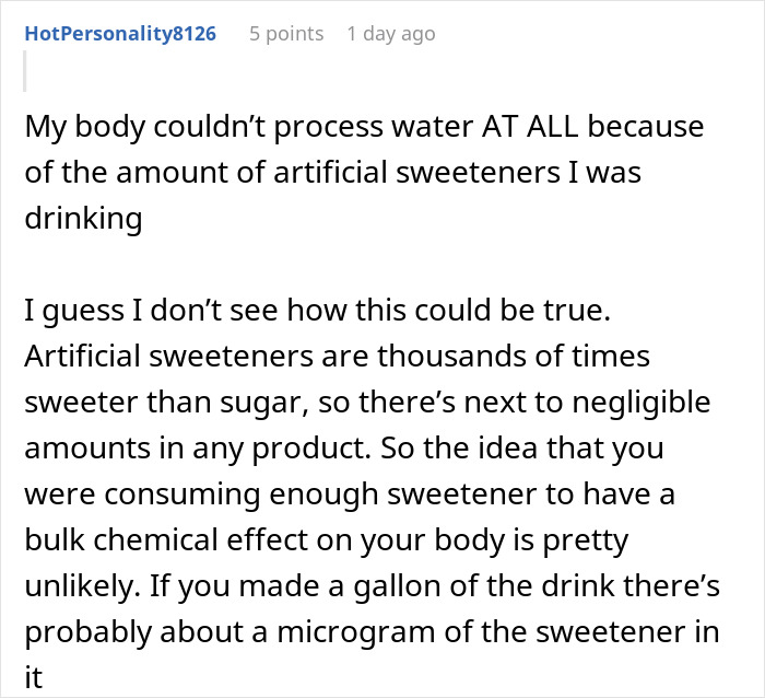 Man Drinks Sugar-Free Punch Daily, Realizes It Makes Him Stop Using The Toilet For Over 12 Hours