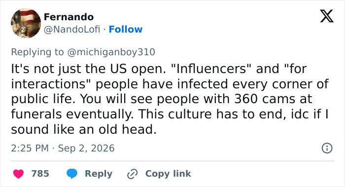 US Open Influencers Kicked Out Within Hours After Posting Photo They Never Thought Would Get Them In Trouble US Open Influencers Kicked Out Within Hours After Posting Photo They Never Thought Would Get Them In Trouble