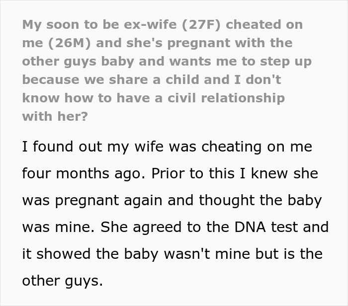 Wife Cheats On Husband, Then Makes Ludicrous Demands