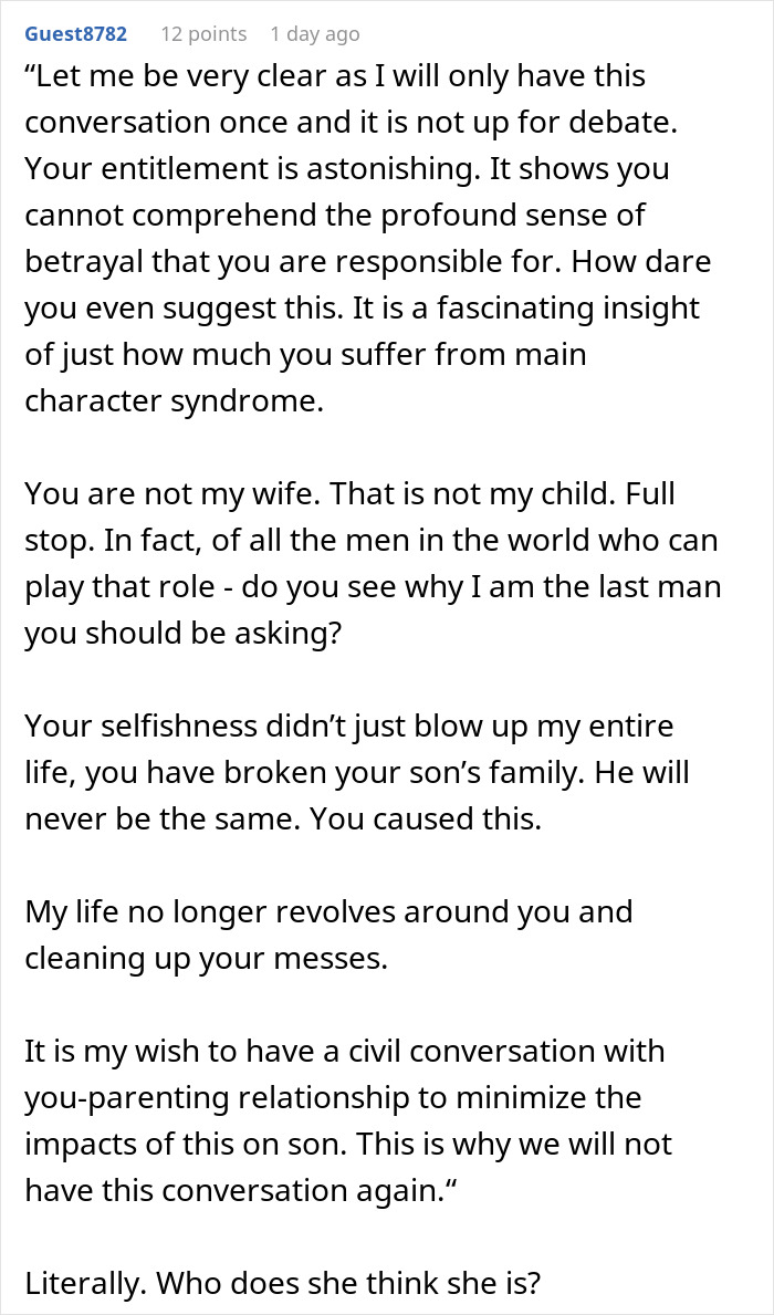 Wife Cheats On Husband, Then Makes Ludicrous Demands
