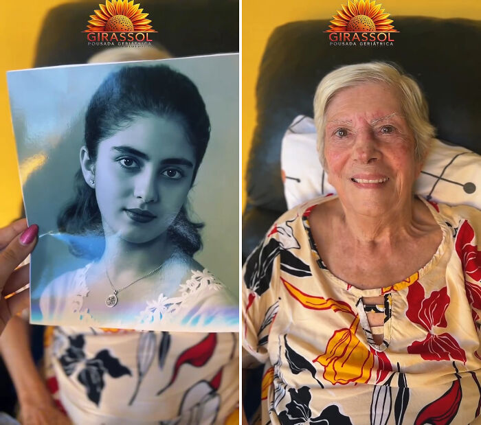 A Heartwarming Trend In Brazil Shows Nursing Home Residents Alongside Their Younger Selves (29 Pics) A Heartwarming Trend In Brazil Shows Nursing Home Residents Alongside Their Younger Selves (29 Pics)