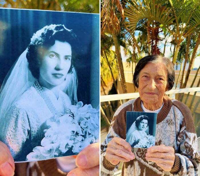 A Heartwarming Trend In Brazil Shows Nursing Home Residents Alongside Their Younger Selves (29 Pics) A Heartwarming Trend In Brazil Shows Nursing Home Residents Alongside Their Younger Selves (29 Pics)