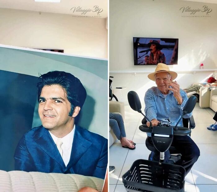 A Heartwarming Trend In Brazil Shows Nursing Home Residents Alongside Their Younger Selves (29 Pics) A Heartwarming Trend In Brazil Shows Nursing Home Residents Alongside Their Younger Selves (29 Pics)