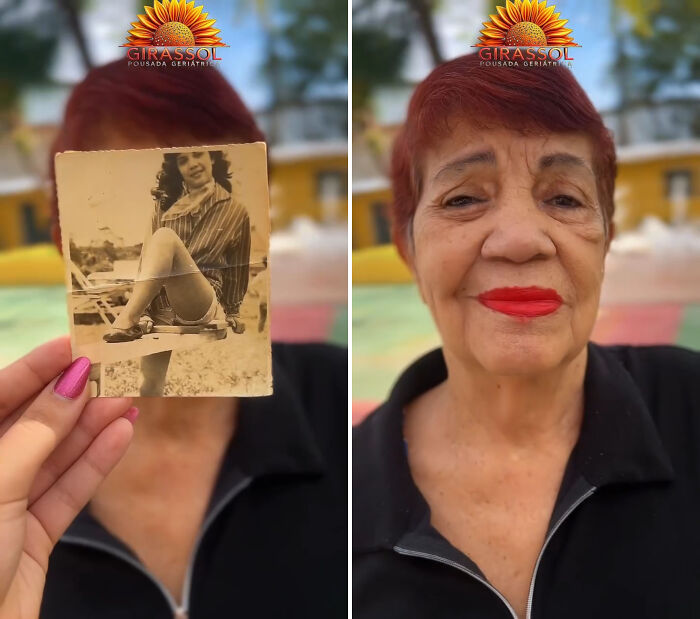 A Heartwarming Trend In Brazil Shows Nursing Home Residents Alongside Their Younger Selves (29 Pics) A Heartwarming Trend In Brazil Shows Nursing Home Residents Alongside Their Younger Selves (29 Pics)