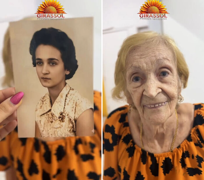 A Heartwarming Trend In Brazil Shows Nursing Home Residents Alongside Their Younger Selves (29 Pics) A Heartwarming Trend In Brazil Shows Nursing Home Residents Alongside Their Younger Selves (29 Pics)