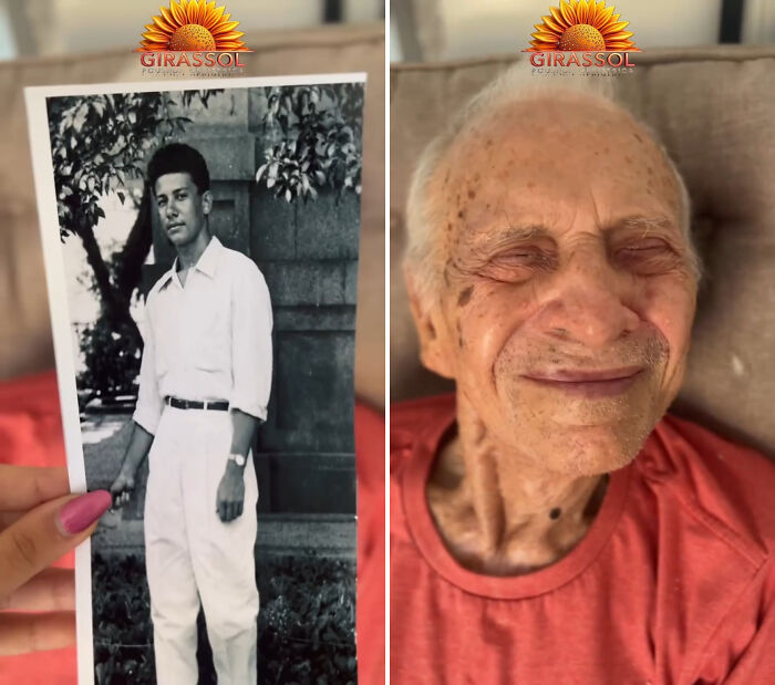 A Heartwarming Trend In Brazil Shows Nursing Home Residents Alongside Their Younger Selves (29 Pics) A Heartwarming Trend In Brazil Shows Nursing Home Residents Alongside Their Younger Selves (29 Pics)