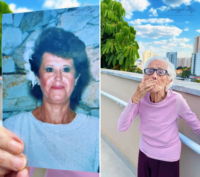 A Heartwarming Trend In Brazil Shows Nursing Home Residents Alongside Their Younger Selves (29 Pics) A Heartwarming Trend In Brazil Shows Nursing Home Residents Alongside Their Younger Selves (29 Pics)