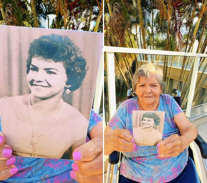 A Heartwarming Trend In Brazil Shows Nursing Home Residents Alongside Their Younger Selves (29 Pics) A Heartwarming Trend In Brazil Shows Nursing Home Residents Alongside Their Younger Selves (29 Pics)