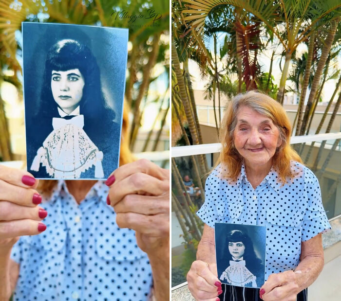 A Heartwarming Trend In Brazil Shows Nursing Home Residents Alongside Their Younger Selves (29 Pics) A Heartwarming Trend In Brazil Shows Nursing Home Residents Alongside Their Younger Selves (29 Pics)