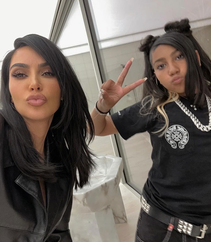 Photo Comparison Of Kim Kardashian And Daughter North West At 13 Revives Parenting Controversy Photo Comparison Of Kim Kardashian And Daughter North West At 13 Revives Parenting Controversy