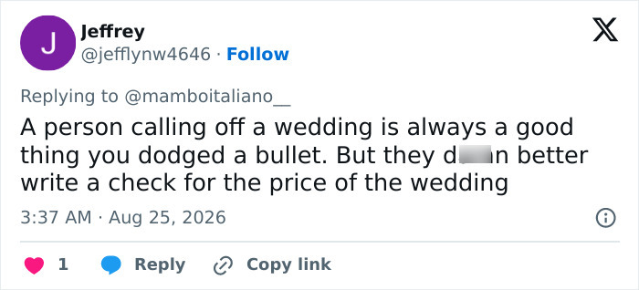 Bride Dumped A Week Before Pricey Destination Wedding Decides To Go Ahead Without The Groom