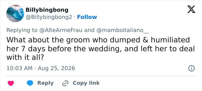 Bride Dumped A Week Before Pricey Destination Wedding Decides To Go Ahead Without The Groom