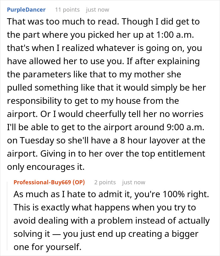 Mom Thinks Her Son And His Wife Should Live By Her Rules While She’s Visiting