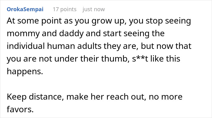 Mom Thinks Her Son And His Wife Should Live By Her Rules While She’s Visiting