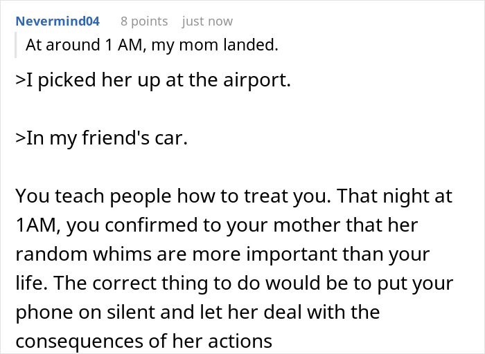 Mom Thinks Her Son And His Wife Should Live By Her Rules While She’s Visiting