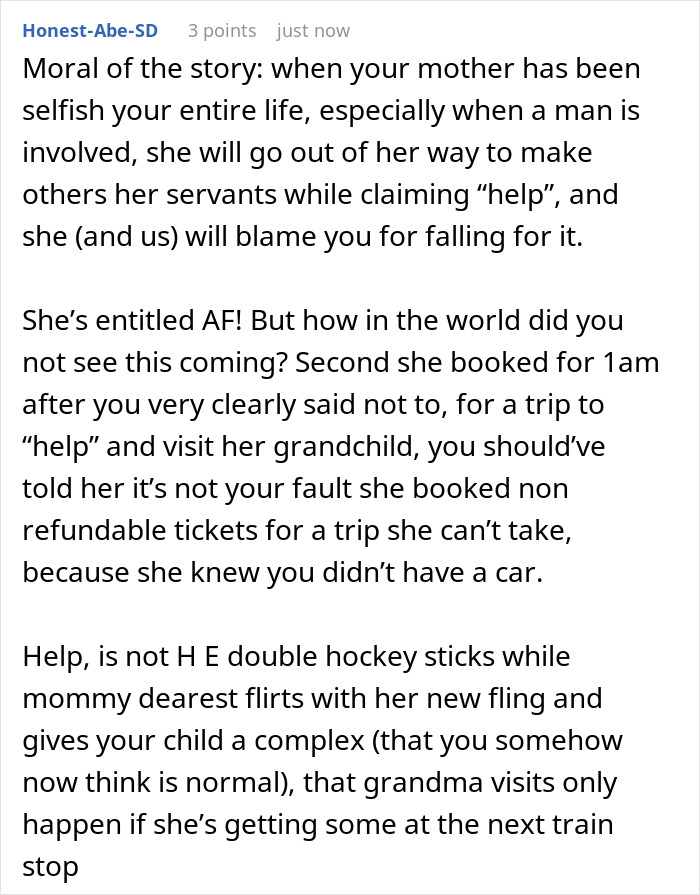 Mom Thinks Her Son And His Wife Should Live By Her Rules While She’s Visiting