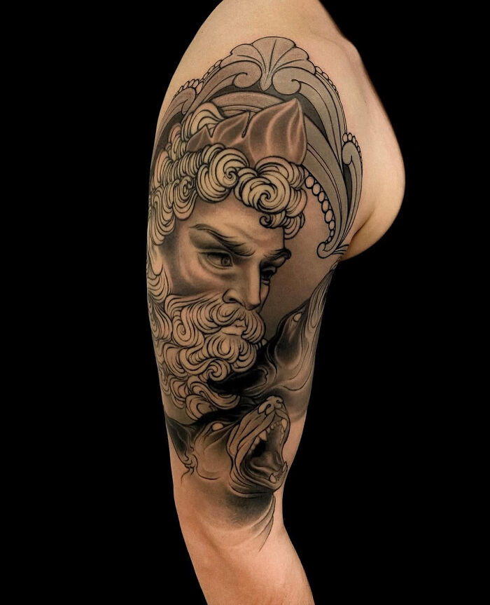 16 Stunning Tattoos Inspired By Ancient Mythology And Spiritual Geometry From Our Sacred Gold Studio 16 Stunning Tattoos Inspired By Ancient Mythology And Spiritual Geometry From Our Sacred Gold Studio