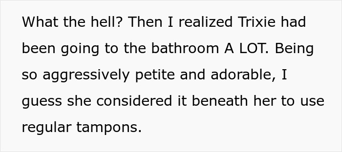 Teen Can’t Stand Her Boyfriend’s Flirty Friend Taking Her Tampons, Plots A Very Petty Revenge Teen Can’t Stand Her Boyfriend’s Flirty Friend Taking Her Tampons, Plots A Very Petty Revenge
