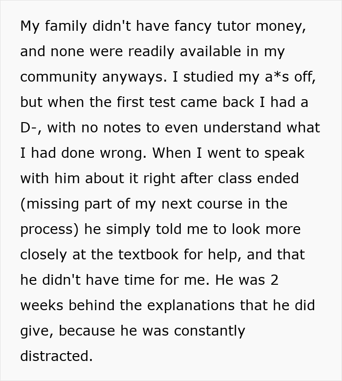 Chauvinist Teacher Turns Student’s Life Nightmarish, She Makes Sure High School Gets Rid Of Him Chauvinist Teacher Turns Student’s Life Nightmarish, She Makes Sure High School Gets Rid Of Him