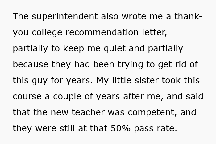Chauvinist Teacher Turns Student’s Life Nightmarish, She Makes Sure High School Gets Rid Of Him Chauvinist Teacher Turns Student’s Life Nightmarish, She Makes Sure High School Gets Rid Of Him